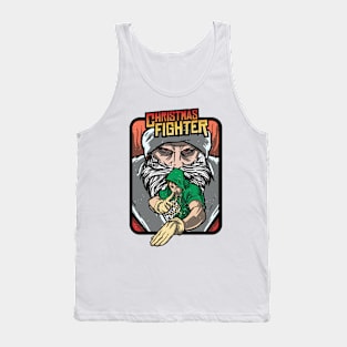 Christmas Figther Tank Top